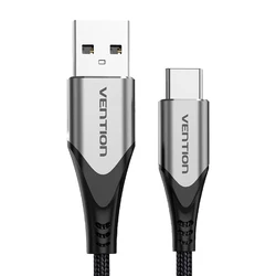 Καλώδιο USB Vention 2.0 A to USB-C CODHD 3A 0,5m gray