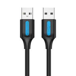 Καλώδιο USB Vention 2.0 COJBC 2A 0.25m Black PVC