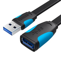 Καλώδια USB Vention Flat USB 3.0 extender VAS-A13-B100 1m Black
