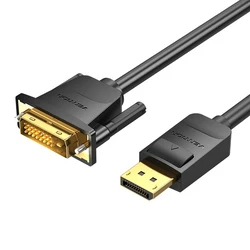 Καλώδιο DisplayPort Vention to DVI (24+1) 2m Vention HAFBH 1080P 60Hz (Black)