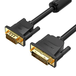 Καλώδιο DVI Vention (24+5) to VGA EACBG 1,5m, 1080P 60Hz (Black)