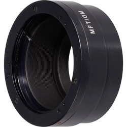 Novoflex MFT/OM Lens Adapter — Olympus OM lens to Micro Four Thirds (MFT) camera, Black