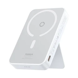 Powerbank Baseus MagPro Magnetic 5000mAh 20W, MagSafe (white)