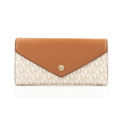 Γυναικείος Χαρτοφύλακας / Τσαντάκι Michael Kors Jet Set Travel - Vanilla (35F3GTVE7B-VAN)
