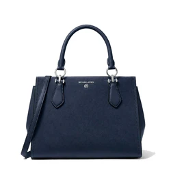 Michael Kors Γυναικεία Τσάντα Χειρός Navy (35F5S6AS2L-NAV)