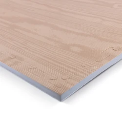 Δάπεδο Προστασίας Puzzle EVA 100x100x2 cm – Ξύλο / Γκρι | AMILA