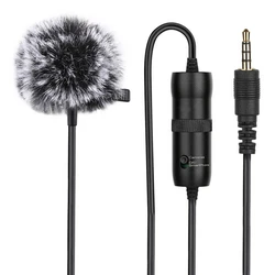 Μικρόφωνο Puluz with a clip 3.5mm Jack 6m