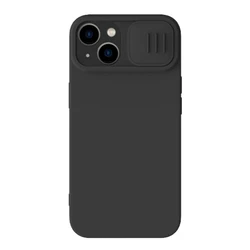 Θήκη Κινητού Nillkin CamShield Silky Silicone for iPhone 15 Plus (black)