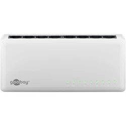 Goobay Gigabit Ethernet Switch 8 Θυρών 64564 Λευκό