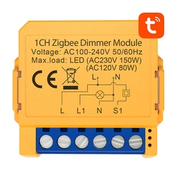 Ενδιάμεσος Διακόπτης Avatto Smart ZigBee ZDMS16-1 TUYA
