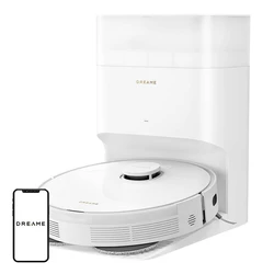 Σκούπα Ρομπότ Dreame για Σκούπισμα και Σφουγγάρισμα L10s Plus (Λευκό)