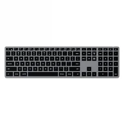 Satechi Slim X3 Wireless Keyboard Bluetooth USB-C (space gray)