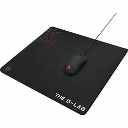 Mousepad The G-Lab PAD CAESIUM Μαύρο 45 x 40 cm