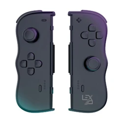 LEXIP SteelPlay Adventure Twin Pads Μαύρα (Nintendo Switch)