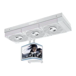 LIAN LI HydroShift II OLED Curved 360P28 - 360mm AIO Υδρόψυξη - 6.67" 2K OLED Οθόνη - Λευκό