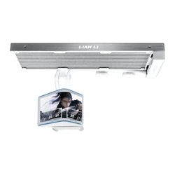 LIAN LI HydroShift II OLED Καμπυλωτό 360mm Αθόρυβο AIO Υδρόψυξης - 6.67" 2K Οθόνη - Λευκό