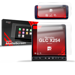 Matte GrizzGlass CarDisplay Protection Mercedes GLC X254 (2022-2026) [2in1]