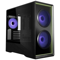 Lian Li Vector V150 Gaming Mini Tower Κουτί Υπολογιστή με Πλαϊνό Παράθυρο Μαύρο
