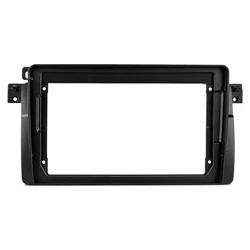 VenCore 3550-0603B - 9" Front Panel with Wiring & CANbus Box for BMW Series 3 E46 (1998-2005) - Black
