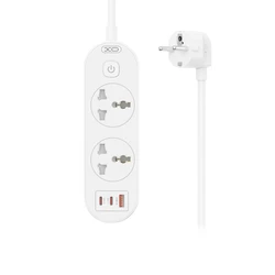 Πολύπριζο XO WL31 (EU) 30W 2AC + 1USB-A + 2USB-C με Διακόπτη