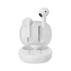 Bluetooth Handsfree QCY AilyBuds E20 White Hybrid ANC TWS IPX4 BT5.4