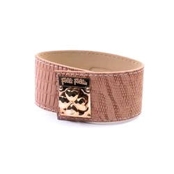 Γυναικείο Βραχιόλι Folli Follie 3B1T050Rp (20cm) από Ασήμι Pink