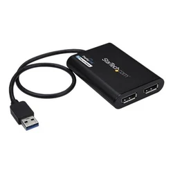 Αντάπτορας USB StarTech USB to Dual DisplayPort - 4K 60Hz - USB 3.0 (5Gbit / s) - USB Dual Monitor