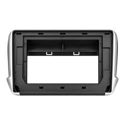 VenCore 3550-0164B - 10.1" Front Fascia with Wiring & CANbus Box for Peugeot 208/2008 2012-2016 – Black