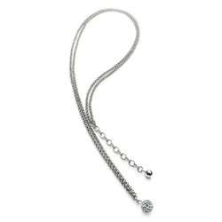 Γυναικείο Κολιέ Folli Follie 3N0F007C (80cm+5cm Extension) Silver Plated Silver