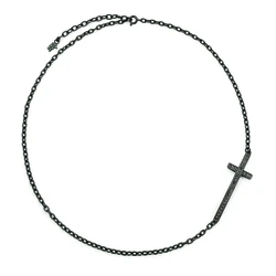 Γυναικείο Κολιέ Folli Follie 3N14T019Kk (45cm) από Ασήμι Black