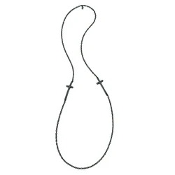 Γυναικείο Κολιέ Folli Follie 3N14T020Kk (90cm) από Ατσάλι Black