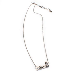 Γυναικείο Κολιέ Folli Follie 3N17T077Ak (25cm) από Ατσάλι Black