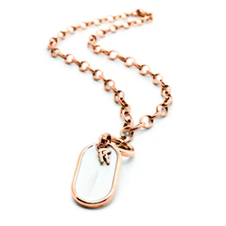 Γυναικείο Κολιέ Folli Follie 3N1T013Rw70 (30cm) από Ατσάλι Pink