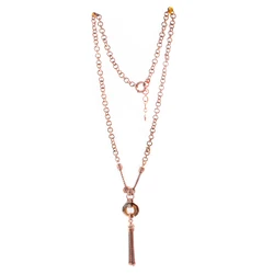 Γυναικείο Κολιέ Folli Follie 3N2T021Rfc (48cm) από Ατσάλι Pink