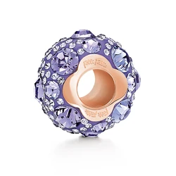 Γυναικείο Charm Folli Follie 3P13T018Rx (1cm) από Ασήμι Violet