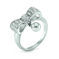 Γυναικείο Δαχτυλίδι Folli Follie 3R15F005C-56 (56) από Ατσάλι Silver