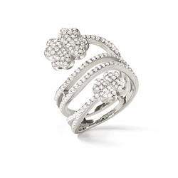 Γυναικείο Δαχτυλίδι Folli Follie 3R17S048C-52 (52) από Ατσάλι Silver