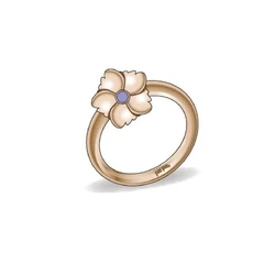 Γυναικείο Δαχτυλίδι Folli Follie 3R19T010Rv-52 (52) από Ατσάλι Pink