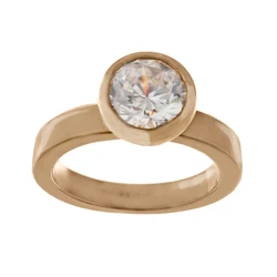 WOMAN RING FOLLI FOLLIE 3R9S133YC-50, Sterling Silver, Golden detail, Size 50, Calendar
