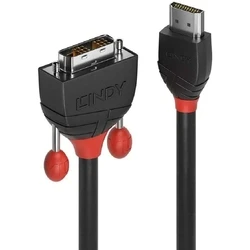 Καλώδιο HDMI σε DVI LINDY 36271 Μαύρο 1 m