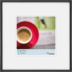 Κορνίζες τοίχου Walther Galeria 30x30 Resin μαύρη KB330H
