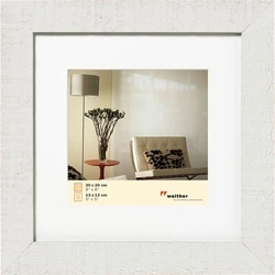 Κορνίζες τοίχου Walther Home 20x20 Wood polar white HO220V