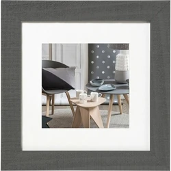 Κορνίζα Τοίχου Walther Home 40x40 Wood Grey HO440D