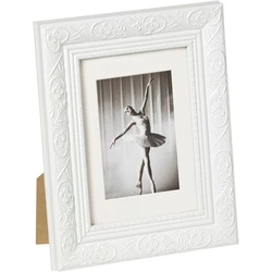 Κορνίζα τοίχου Walther Barock 20x30 Wood White CR030W