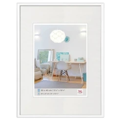 Κορνίζα τοίχου Walther New Lifestyle 30x40 Resin White KV040W