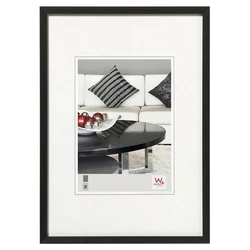 Κορνίζα τοίχου Walther Chair DIN A4 21x29,7 Αλουμίνιο Μαύρο AJ130B