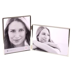 Κορνίζες πορτρέτου & μίνι Walther Chloe silver 2x13x18 1x vertical 1x horizontal WD118S