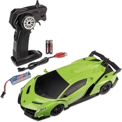 RC οχήματα Carson 1:24 Lamborghini Veneno 2.4G 100% RTR πράσινο