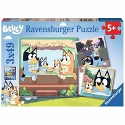 Σετ 3 Παζλ Bluey Ravensburger 05685 147 Τεμάχια