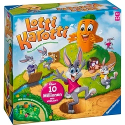 Επιτραπέζιο Παιχνίδι Ravensburger Lotti Karotti: The Twisted Rabbit Race